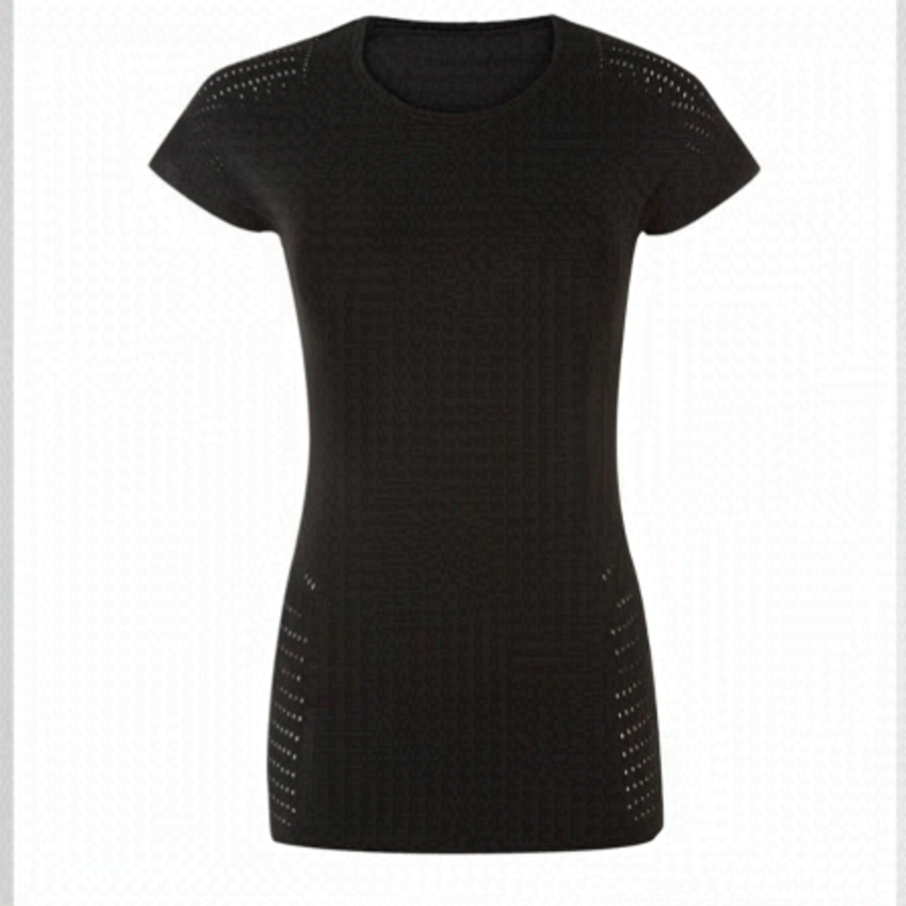 2/$50 Lululemon Time Warp Short Sleeve Black